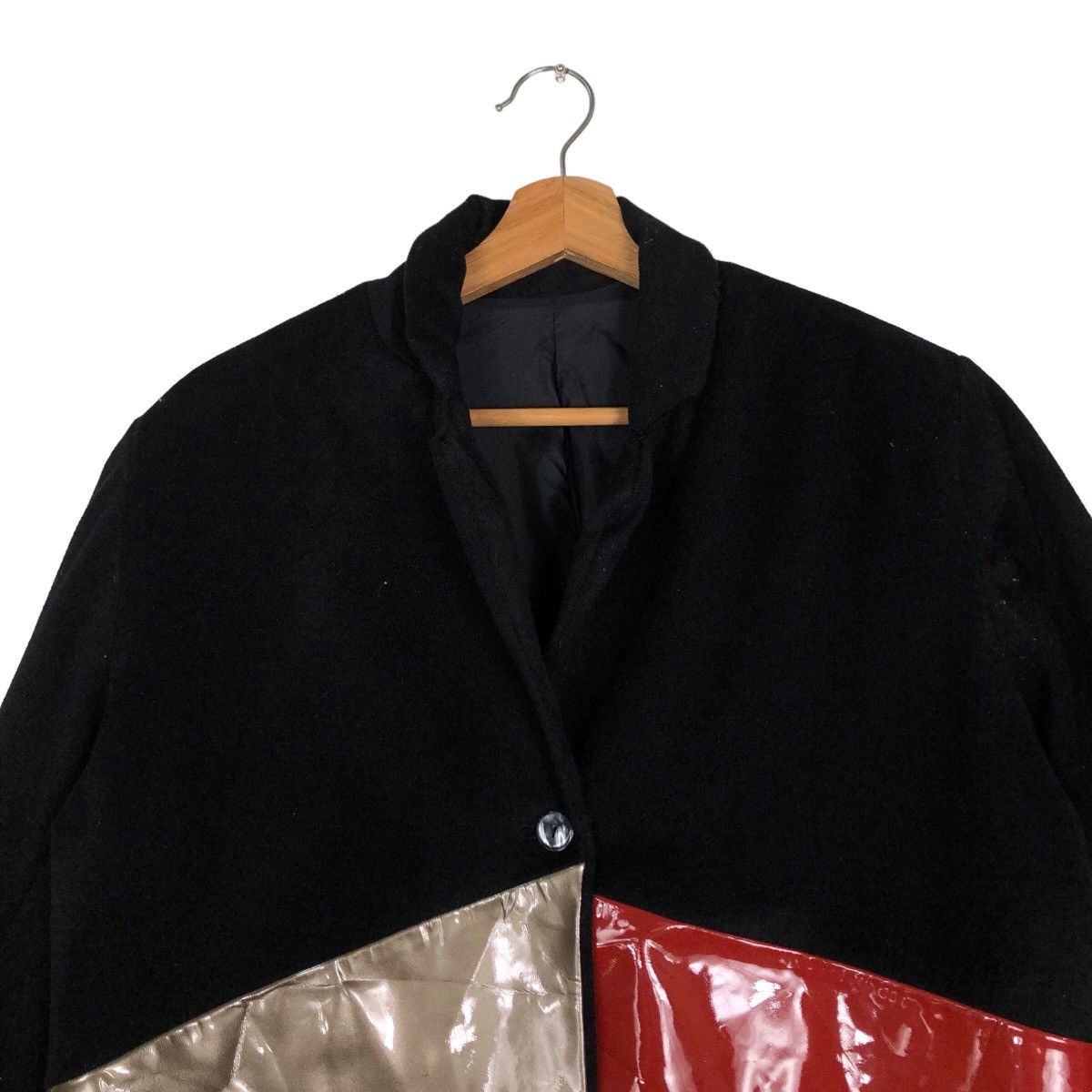 Japanese Brand 🔥Vtg Long Jacket Rare Design Inspire Yohji Yamamoto Japan Size US M / EU 48-50 / 2 - 3 Thumbnail