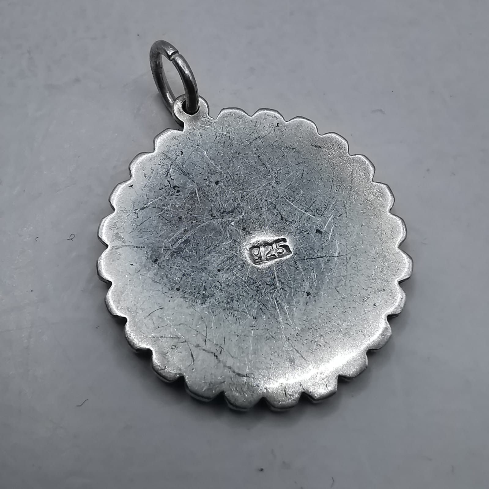 Sterling Silver Vintage Pendant 925 Sterling Silver Jewelry 6,81g Size ONE SIZE - 3 Thumbnail