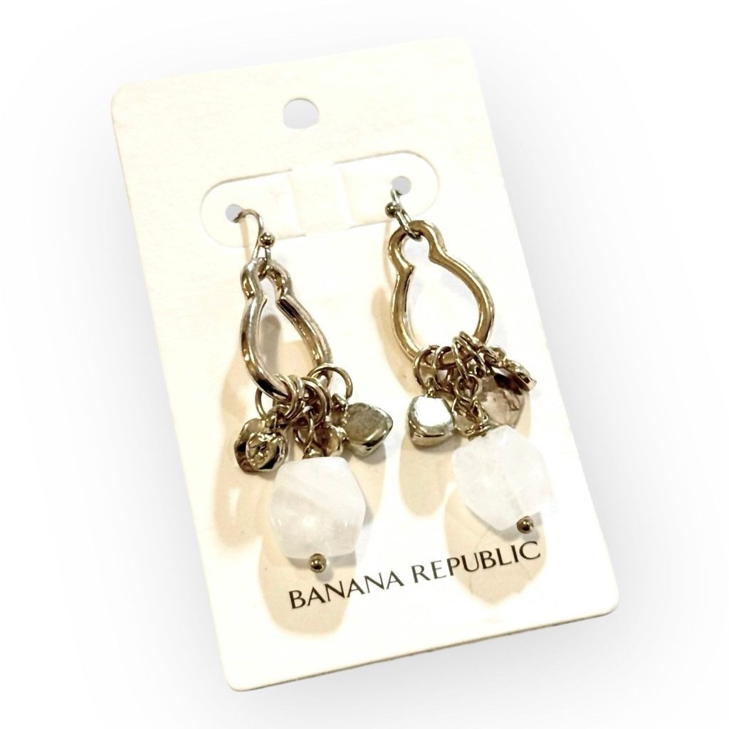Banana Republic BANANA REPUBLIC Gold Charm Drop Hook Earrings | NWT Size ONE SIZE - 5 Thumbnail