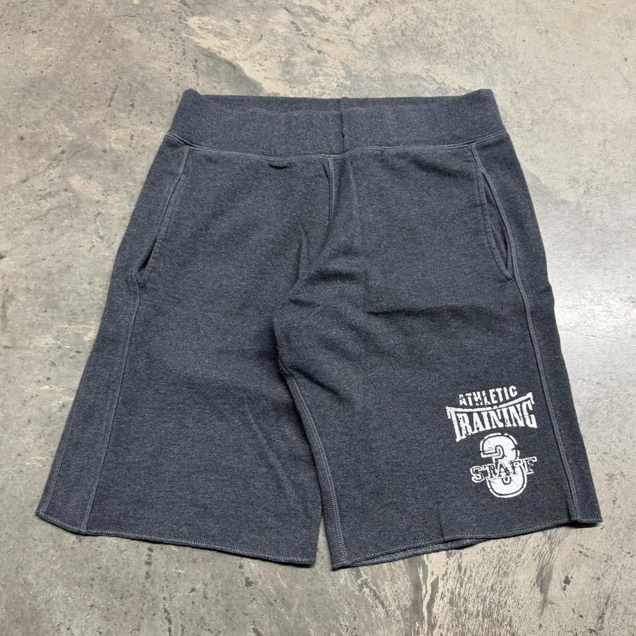 Fruit Of The Loom × Vintage VTG Y2K Athletic Training Sweat Shorts Size US 30 / EU 46 - 1 Thumbnail