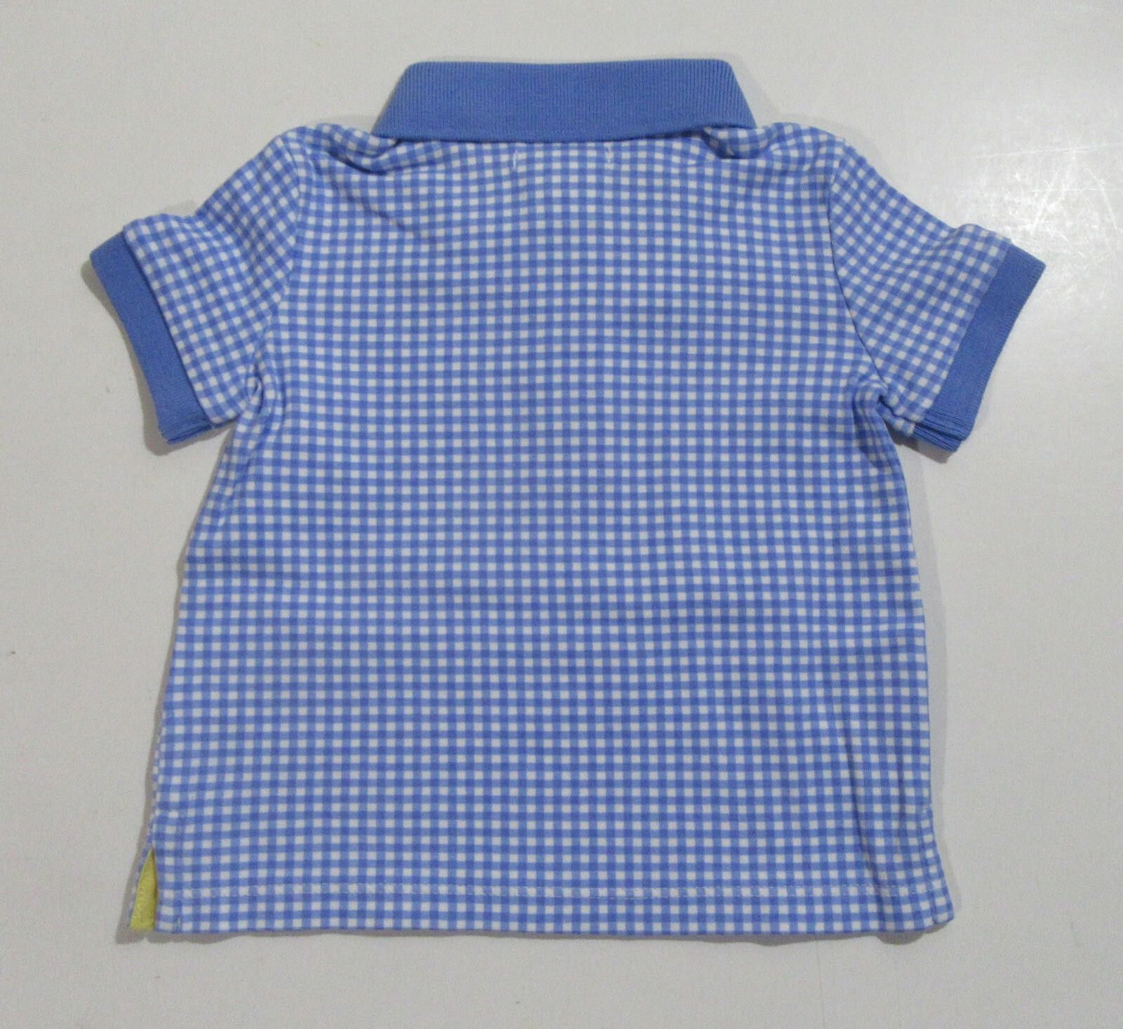 Polo Ralph Lauren Ralph Lauren Polo Baby Boys Short Sleeve Gingham Red 9M Size US XXS / EU 40 - 6 Thumbnail