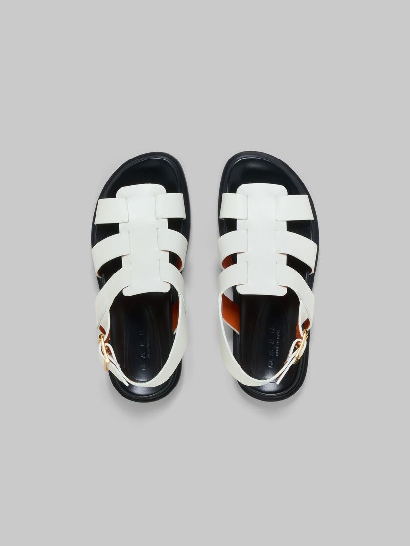 Marni o1w1db10824 Sandal in Black & White Size US 8 / IT 38 - 4 Thumbnail