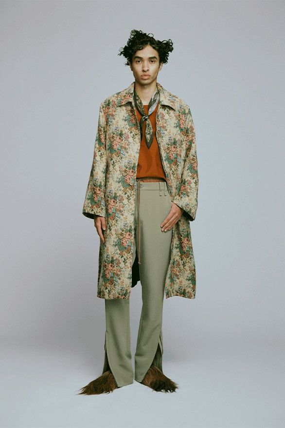 Song For The Mute Song for the mute 24.1 Floral Jacquard Coat Size US M / EU 48-50 / 2 - 6 Thumbnail