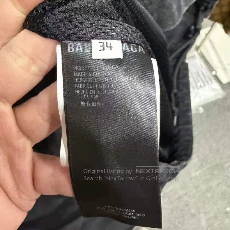 Balenciaga Balenciaga Denim patched windbreaker Size XXS / US 00 / IT 34 - 4 Thumbnail