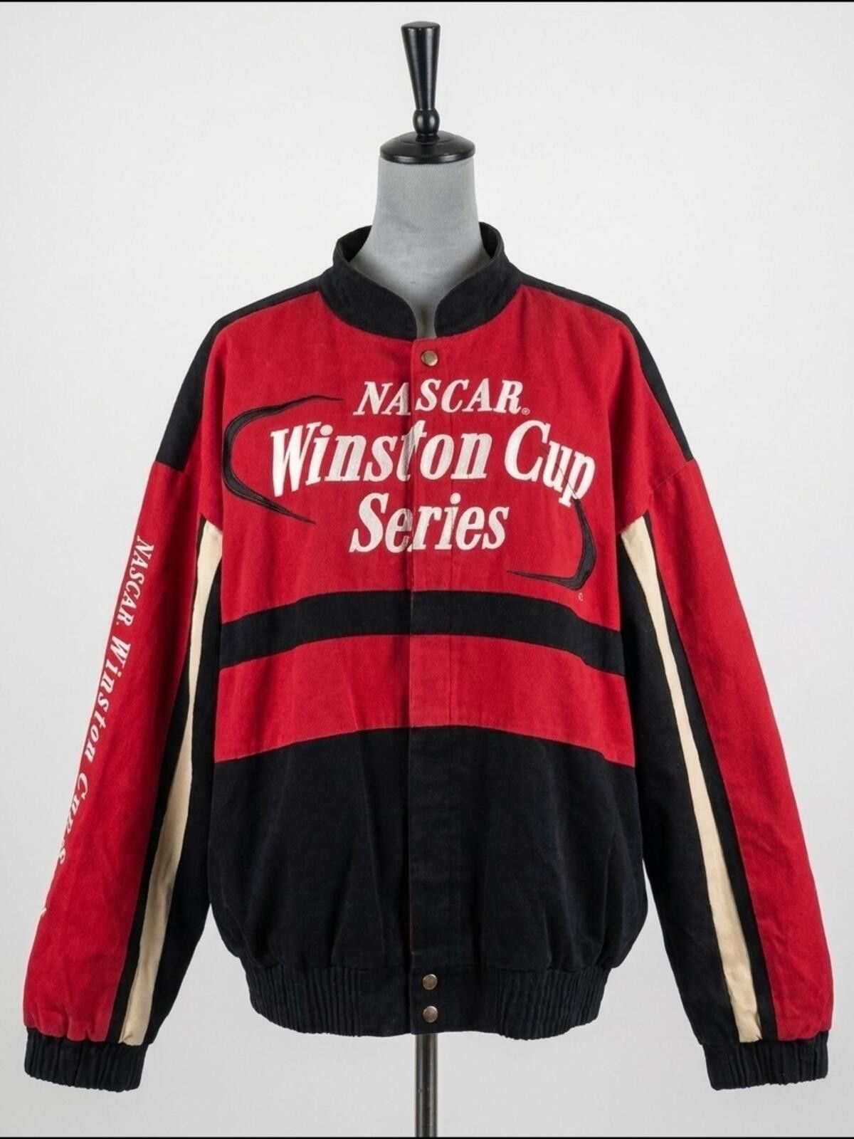 NASCAR Vintage Nascar Winston Cup Racing Bomber Jacket Size L / US 10 / IT 46 - 1 Thumbnail