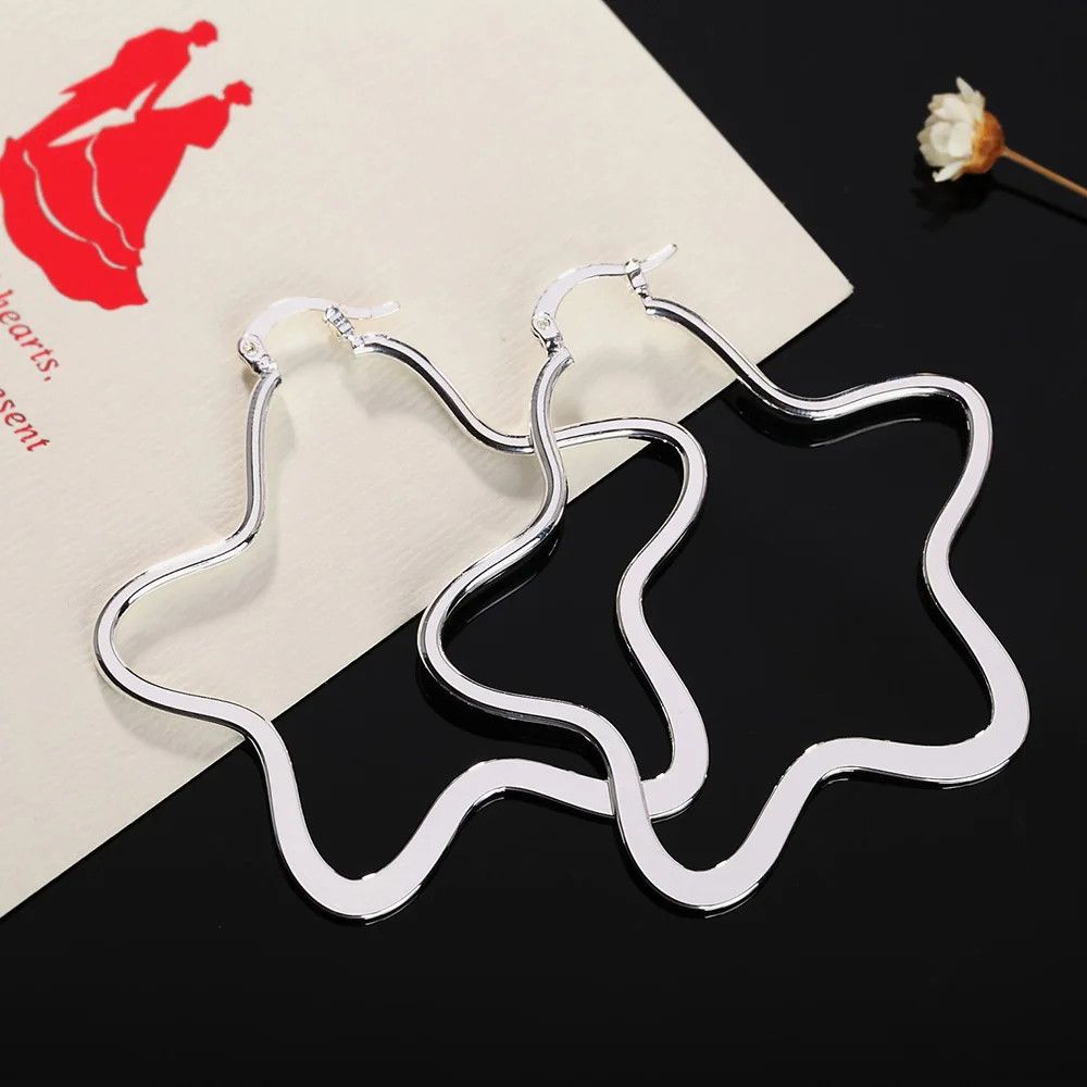 Other Big Five-pointed Star Earrings Christmas Gifts Size ONE SIZE - 4 Thumbnail