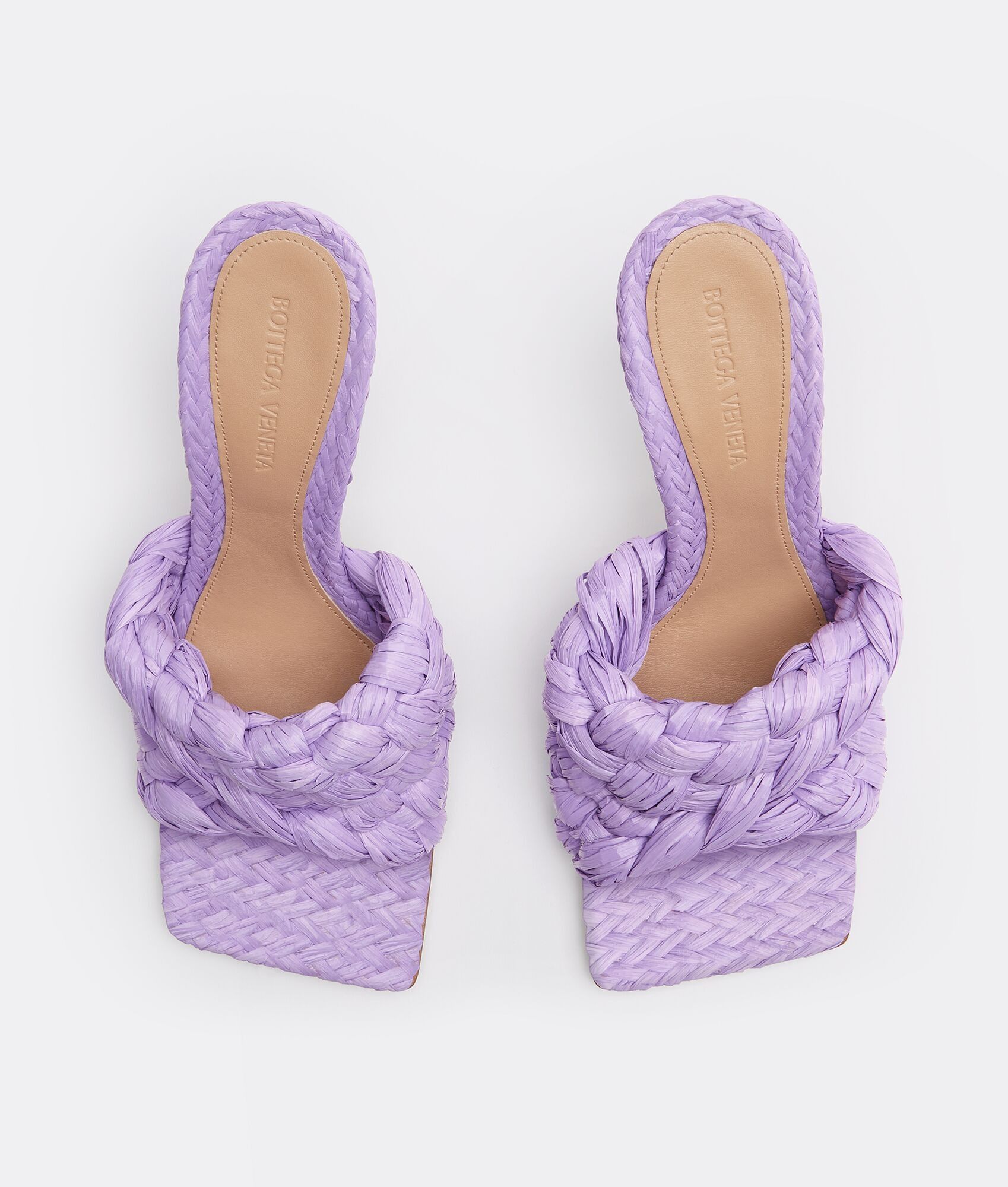 Bottega Veneta o1s1rm0925 Stretch Heels in Purple Size US 6 / IT 36 - 4 Thumbnail
