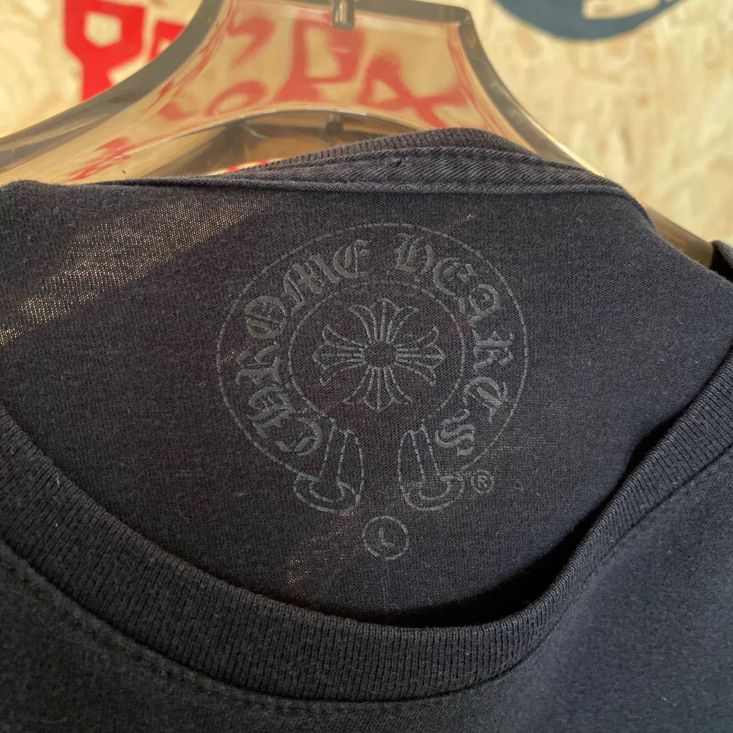 Chrome Hearts Chrome Hearts Black Scout Flower Scroll L T-shirt 99 New Size US L / EU 52-54 / 3 - 2 Thumbnail