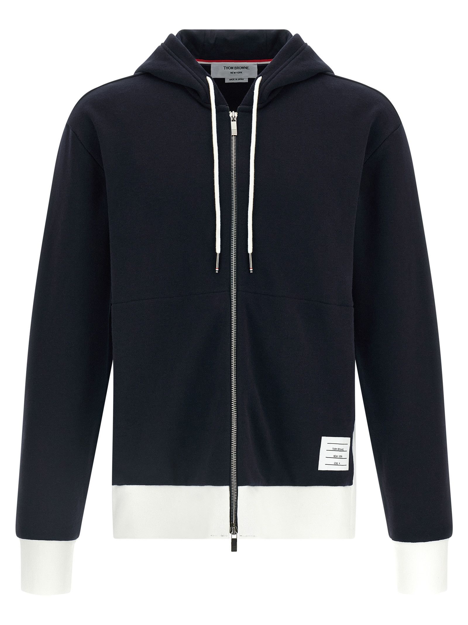 Thom Browne '4 Bar' Insert Hoodie Size US M / EU 48-50 / 2 - 1 Thumbnail