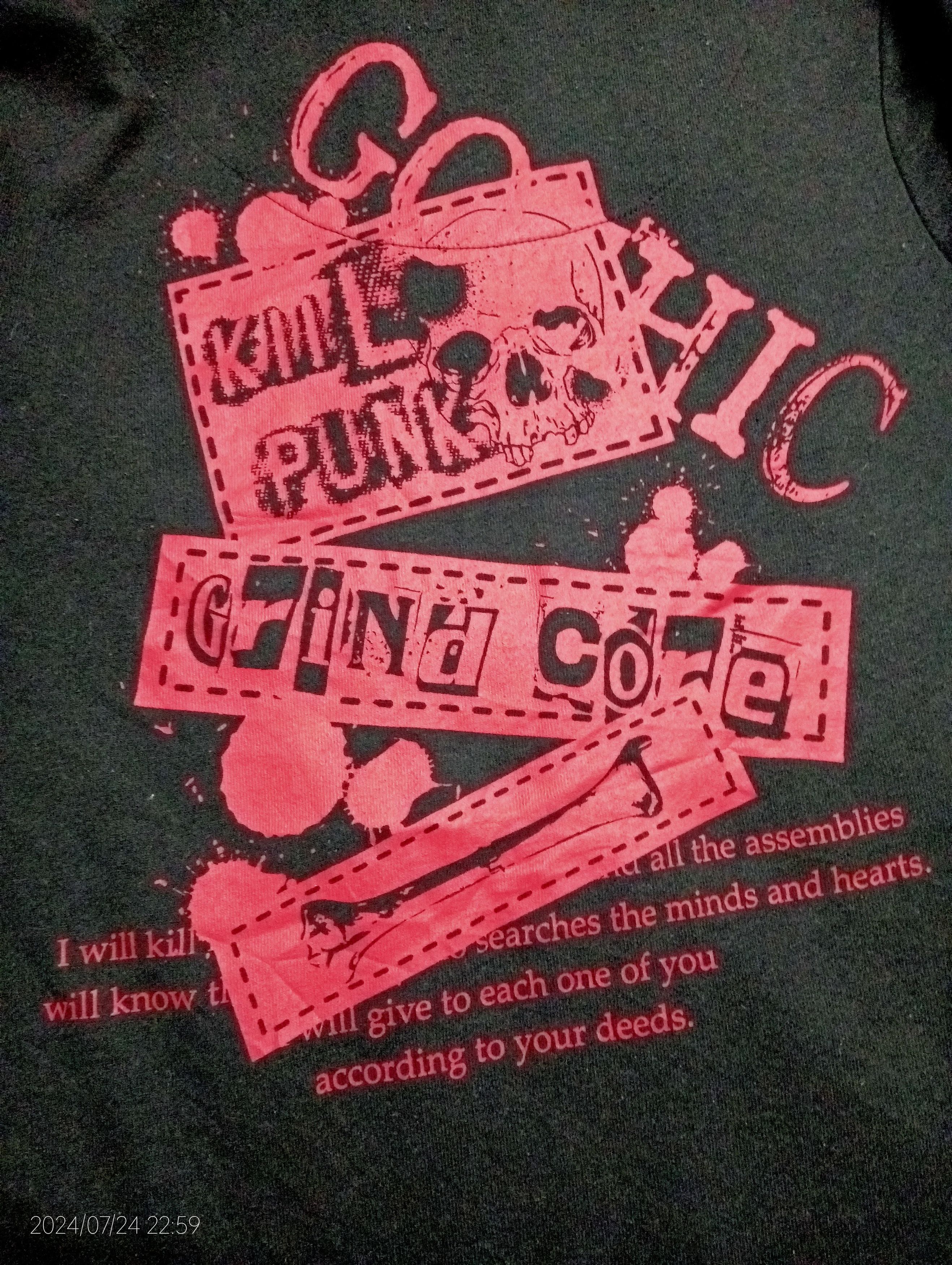 Japanese Brand Vintage Under Level Gothic Punk Pullover Hoodie Size US M / EU 48-50 / 2 - 10 Thumbnail