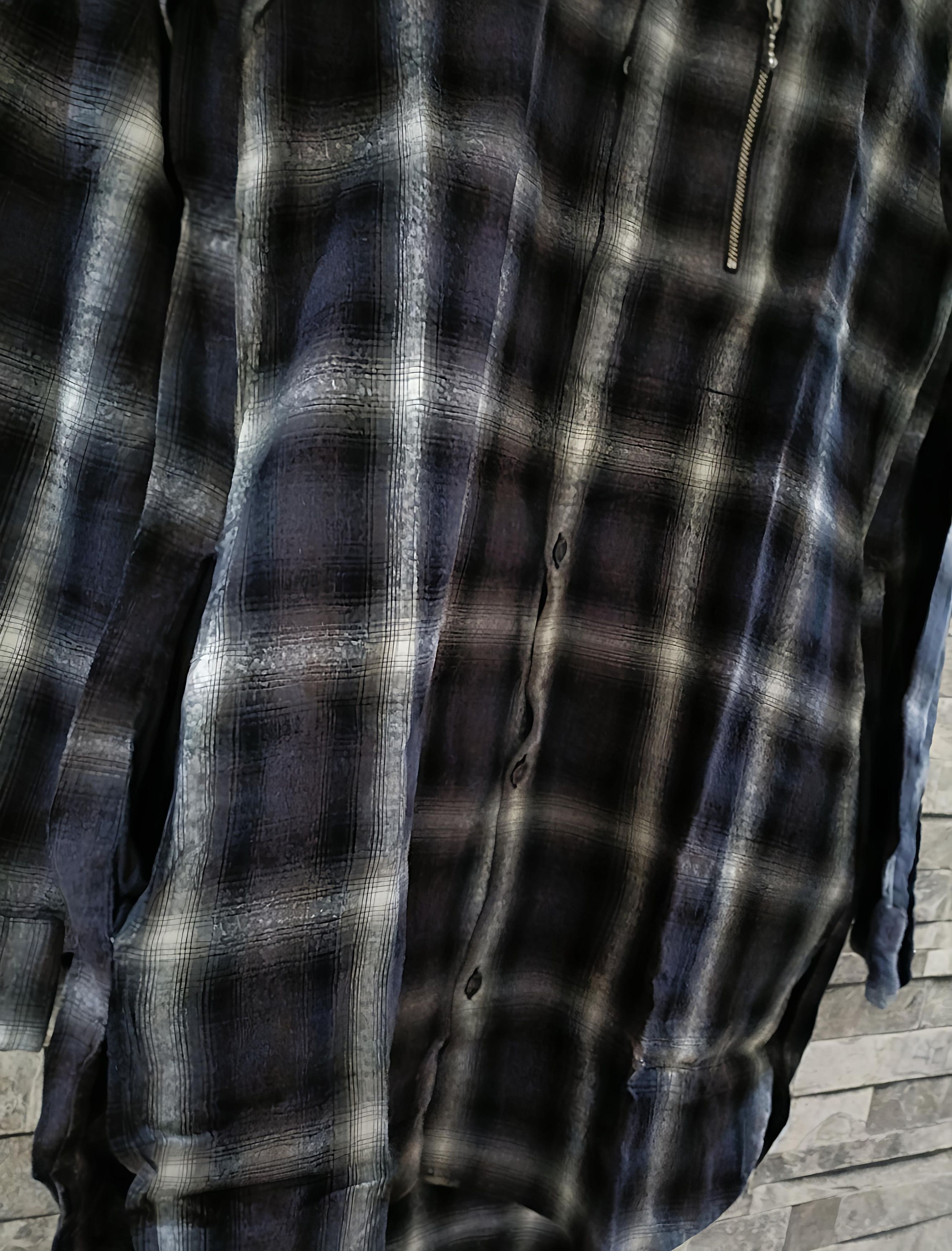 Japanese Brand × STUDIOUS Vintage studious japan outer flanel shirt Size S / US 4 / IT 40 - 4 Thumbnail