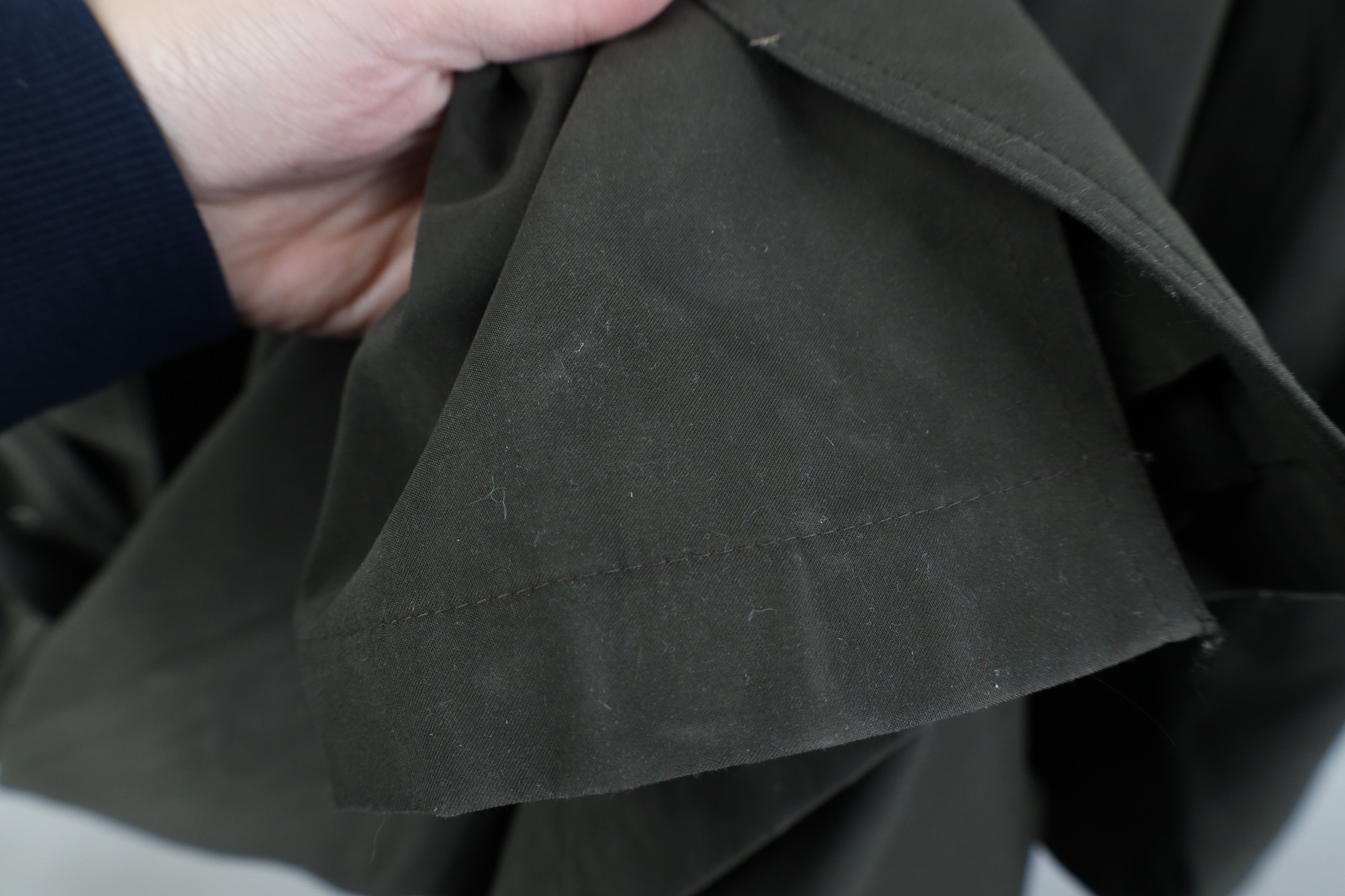Vintage Vintage 90s Streetwear Belted Microfiber Trench Coat Jacket Size US XXL / EU 58 / 5 - 5 Thumbnail