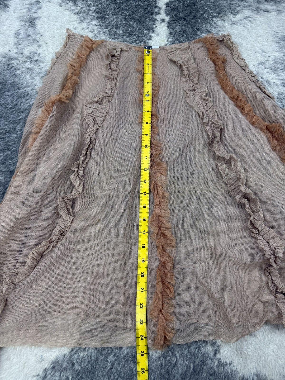 Marni MARNI Mesh Fairy Boho Skirt Size 28" / US 6 / IT 42 - 12 Thumbnail