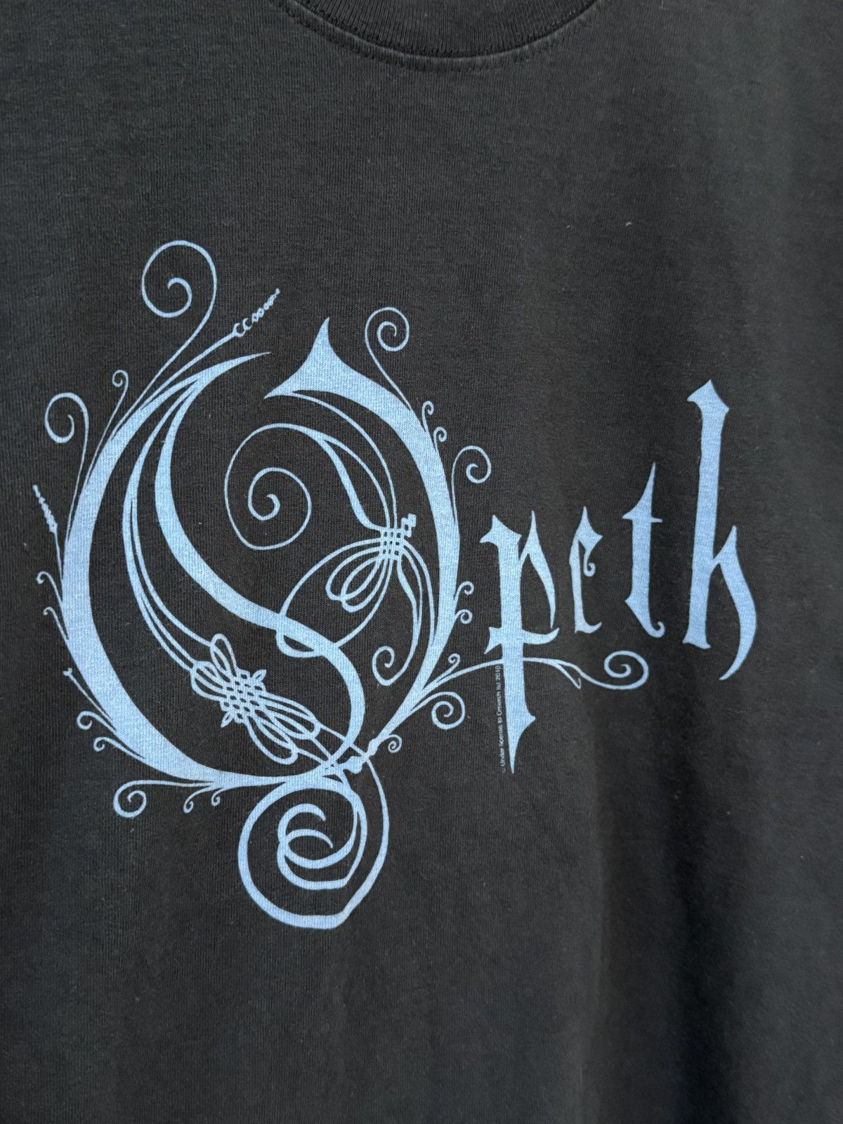 Vintage 2010 Opeth Evolution Anthology Tour T-Shirt (VIP) Size US L / EU 52-54 / 3 - 2 Thumbnail