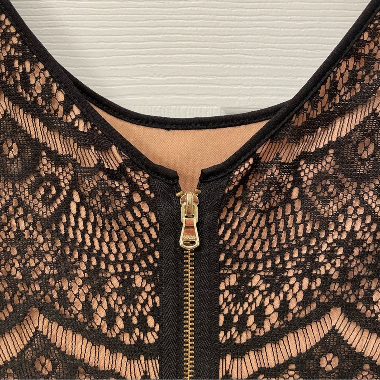 Guess Guess Black Lace Dress 2 Size S / US 4 / IT 40 - 5 Thumbnail