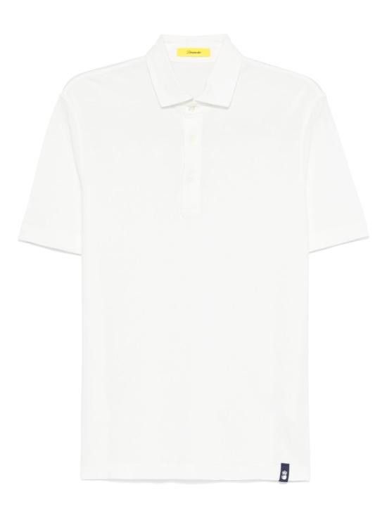 Drumohr DRUMOHR Men T-Shirts DTJ202B 105 White Size US L / EU 52-54 / 3 - 1 Thumbnail