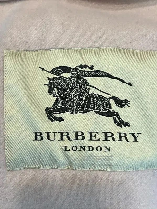 Burberry Burberry Pink Wool Women's Coat. Size S / US 4 / IT 40 - 4 Thumbnail