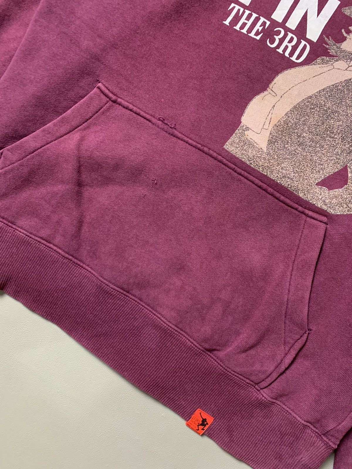 Anime × Japanese Brand × Takeo Kikuchi Lupin The 3rd x Takeo Kikuchi Hoodie Distressed Size US M / EU 48-50 / 2 - 7 Thumbnail