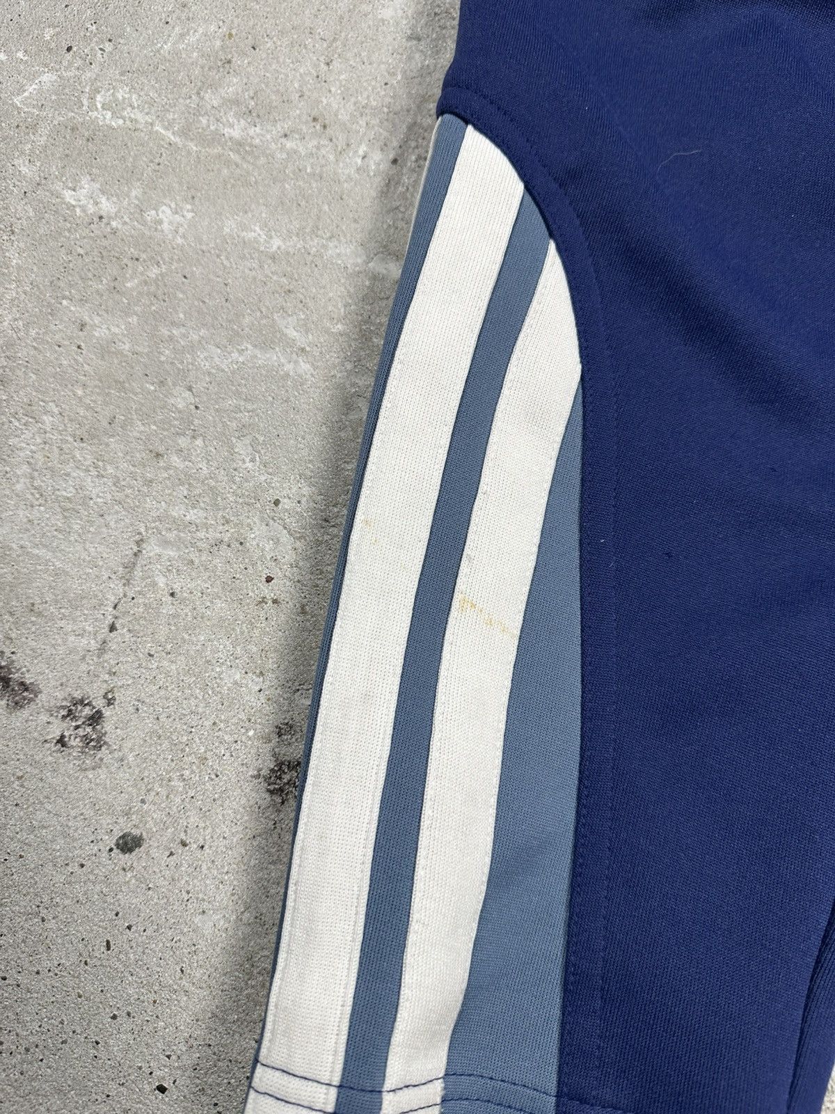 Adidas Vintage 90s Adidas x Tottenham Hotspur Navy Track Pants Size US 30 / EU 46 - 4 Thumbnail