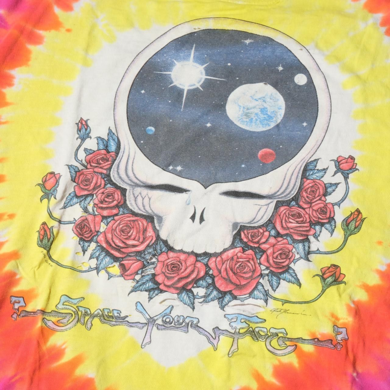 Grateful Dead Vintage Grateful Dead 'Space Your Face 1992' T-Shirt Size US XXL / EU 58 / 5 - 3 Thumbnail