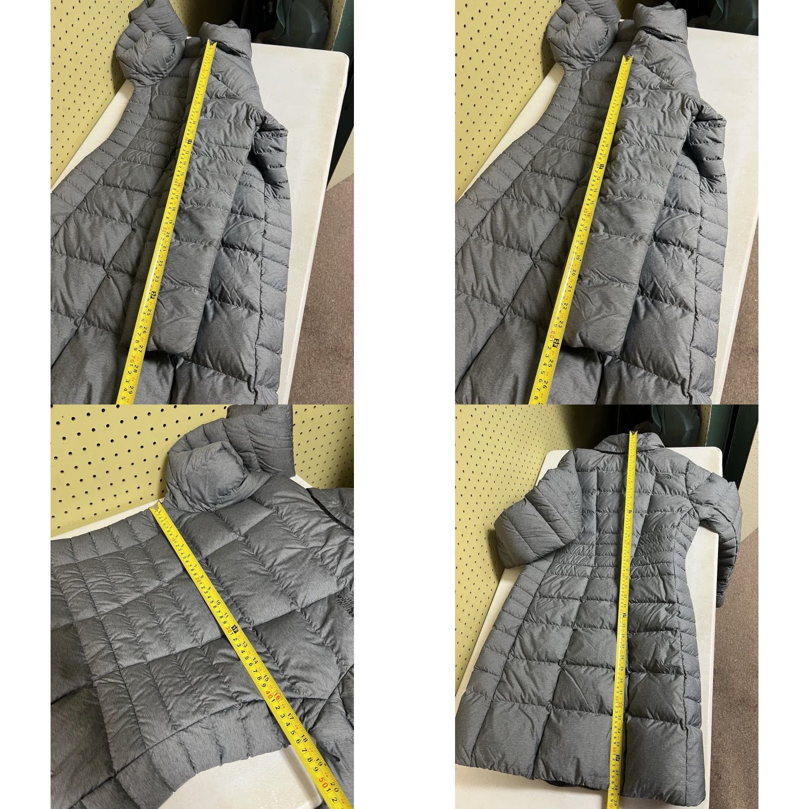 The North Face The North Face Coat Parka Down Winter Gray S Women's Hooded Long Puffer Parka Coat Down Insulation Zip Size S / US 4 / IT 40 - 8 Thumbnail