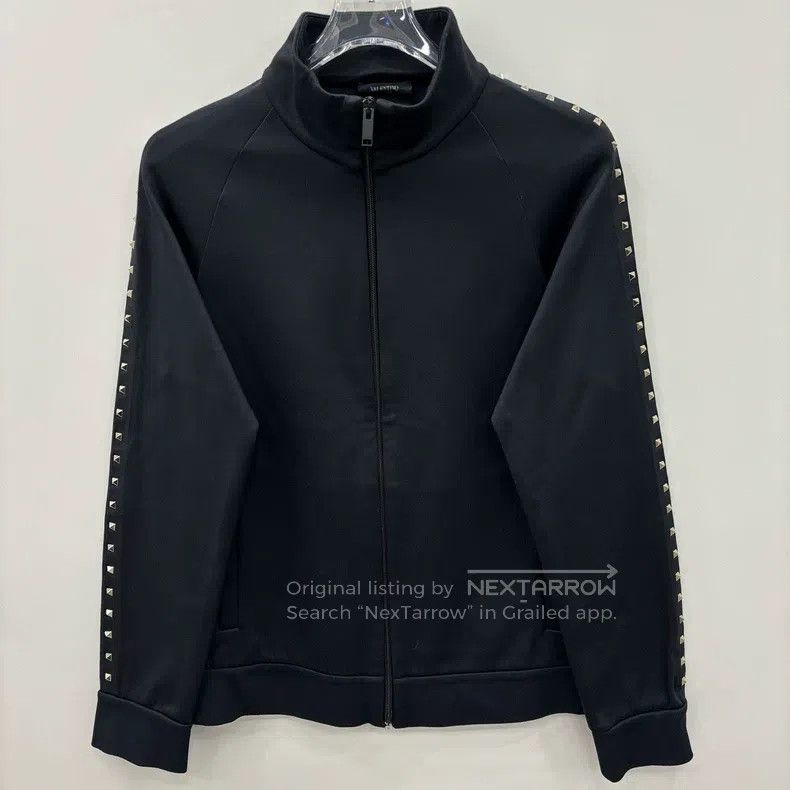 Valentino Valentino Black side stud zip jacket Size XS / US 0-2 / IT 36-38 - 1 Thumbnail