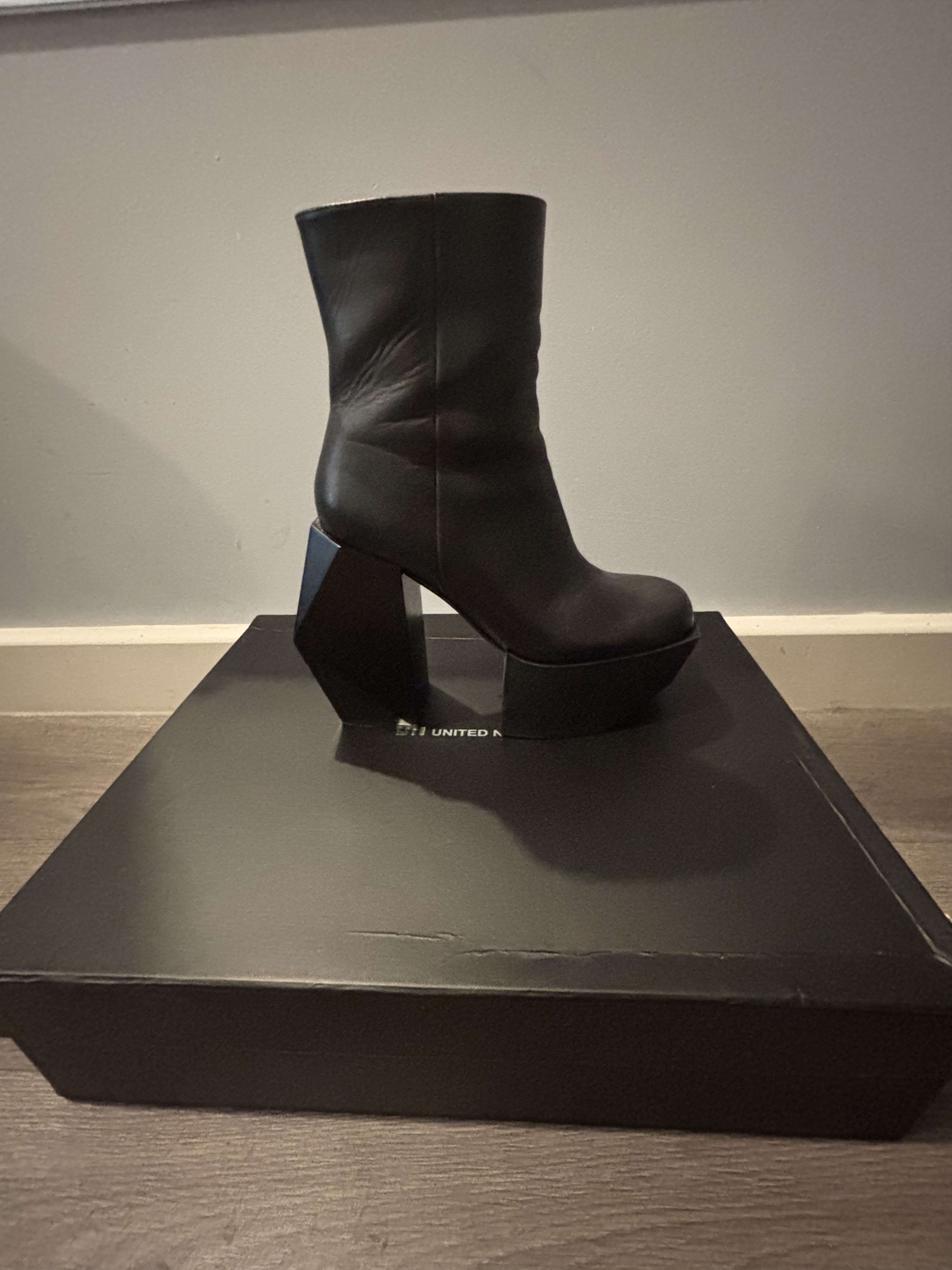 UNITED NUDE Stage Heeled Boots Size US 11 / IT 41 - 5 Thumbnail
