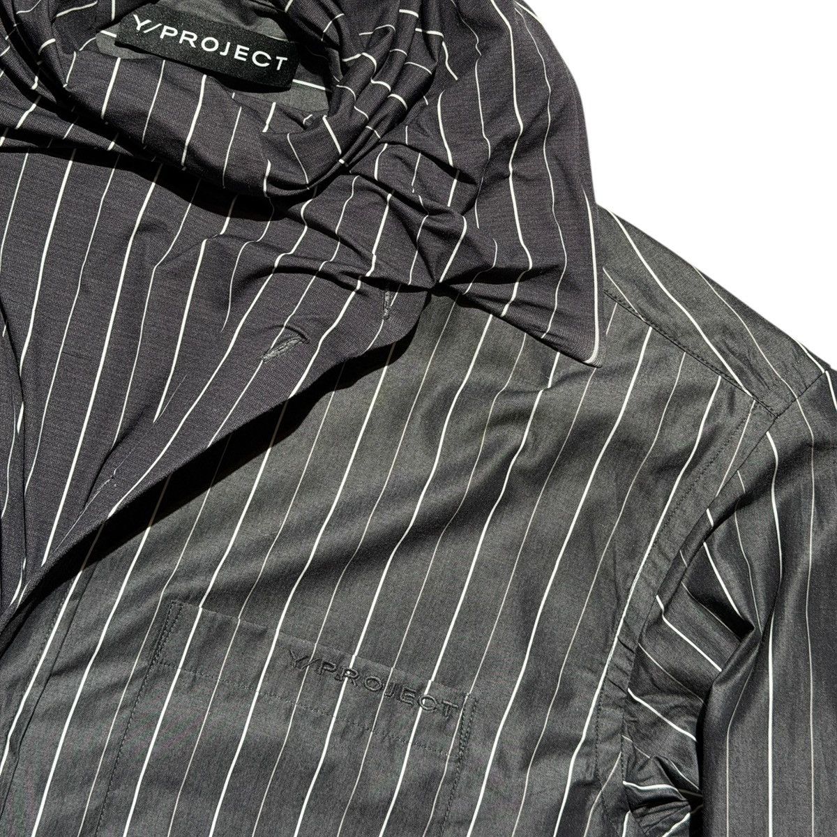 Y/Project Striped layered shirt Size US L / EU 52-54 / 3 - 2 Thumbnail