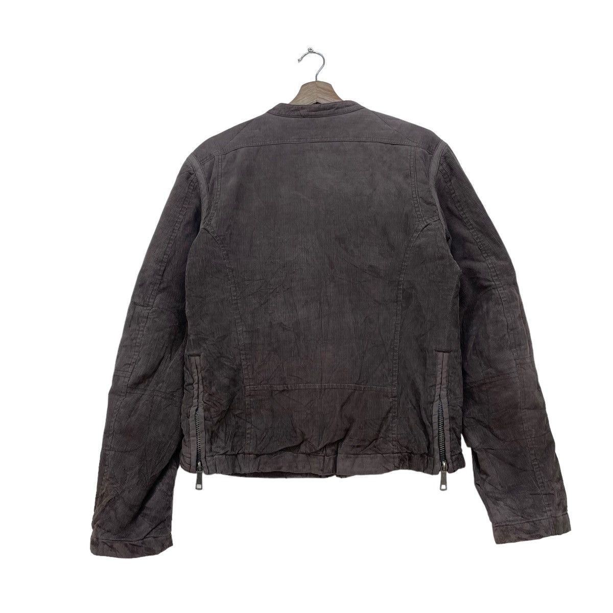 Diesel Vintage Diesel Corduroy Style Single Bikers Jacket Size US M / EU 48-50 / 2 - 2 Thumbnail