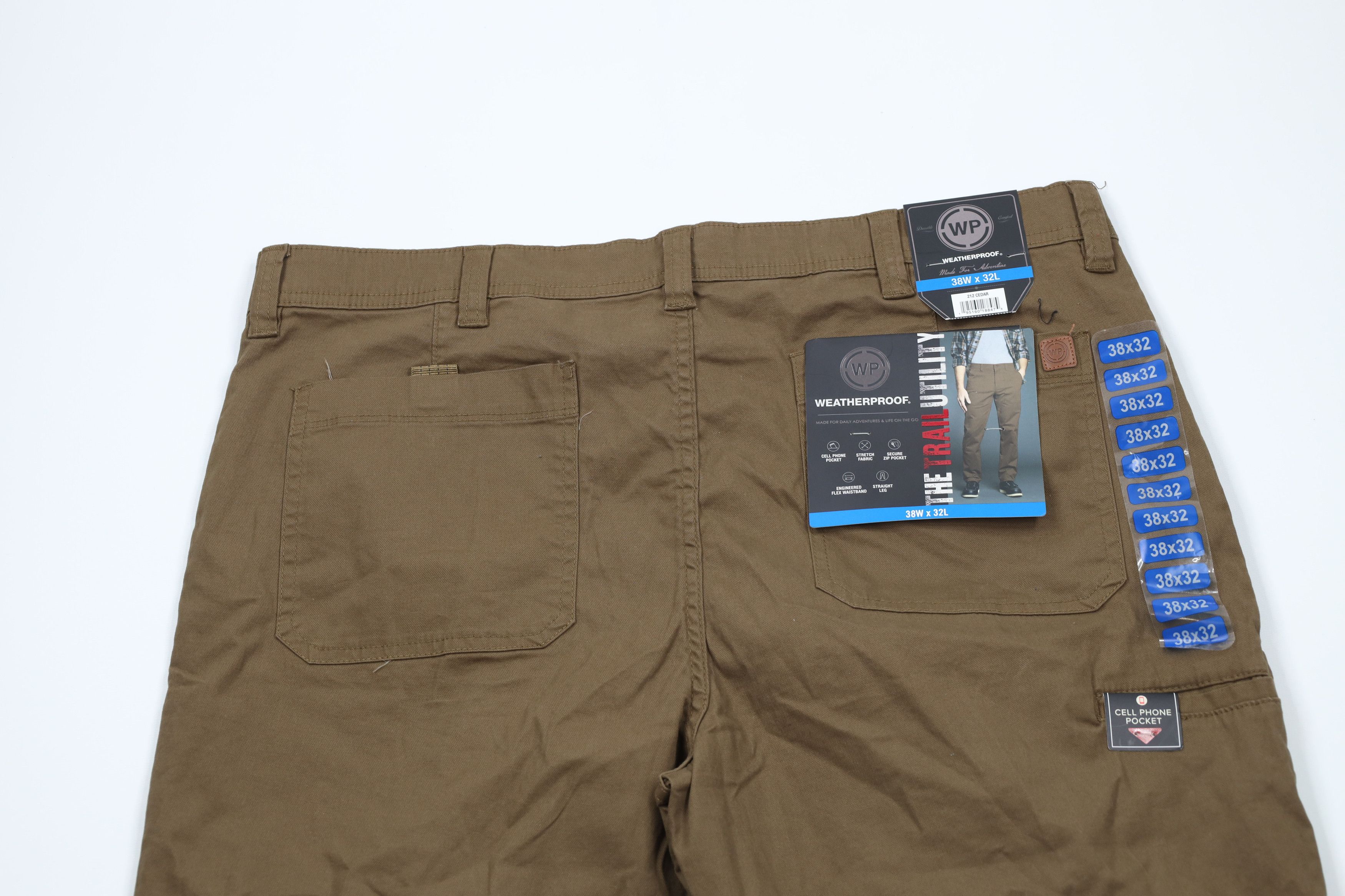 Vintage Deadstock Y2K Streetwear Straight Leg Big Pocket Trail Pants Size US 38 / EU 54 - 11 Thumbnail