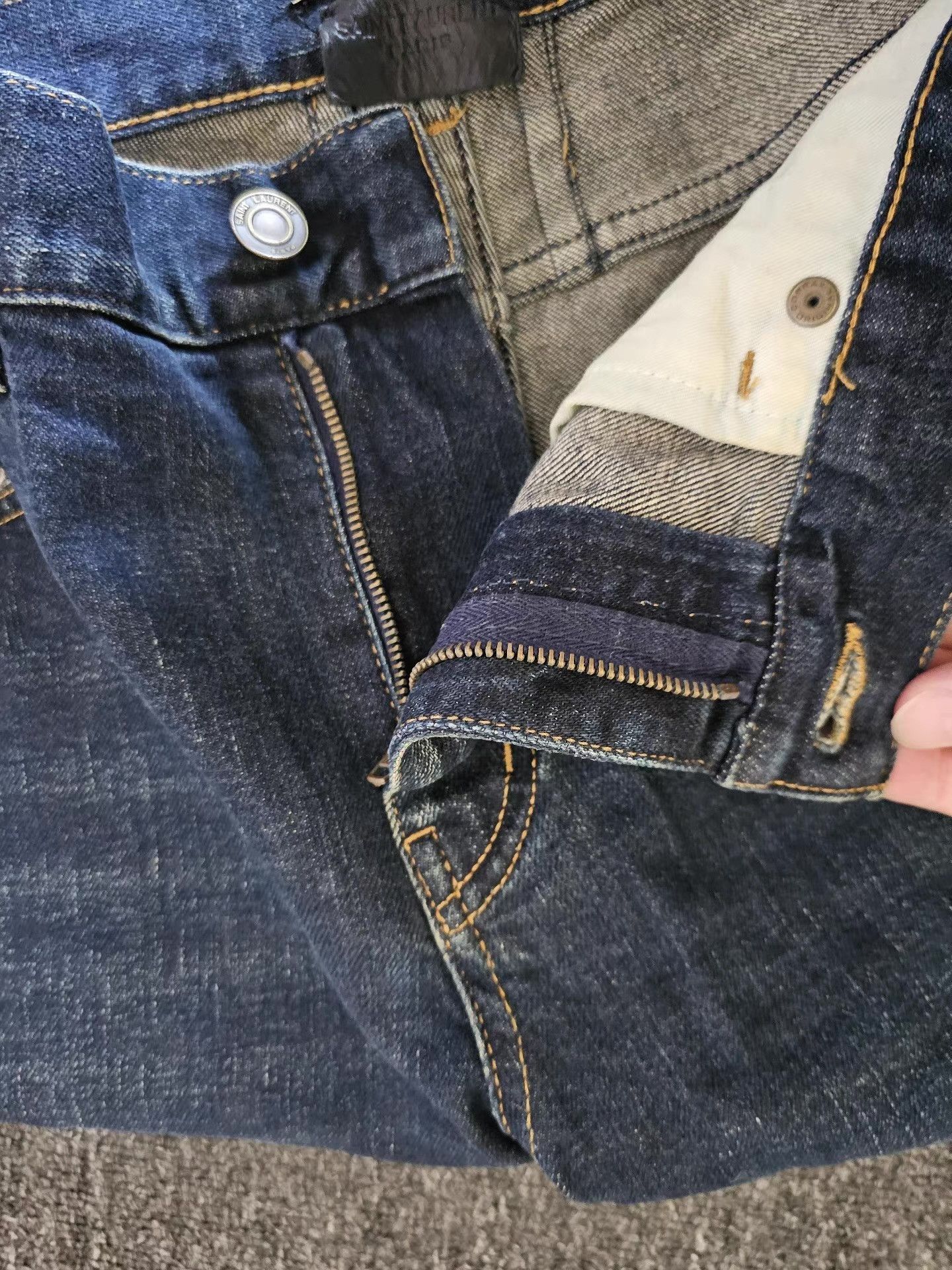 Saint Laurent Paris Saint Laurent Jeans Q4 Size US 34 / EU 50 - 4 Thumbnail