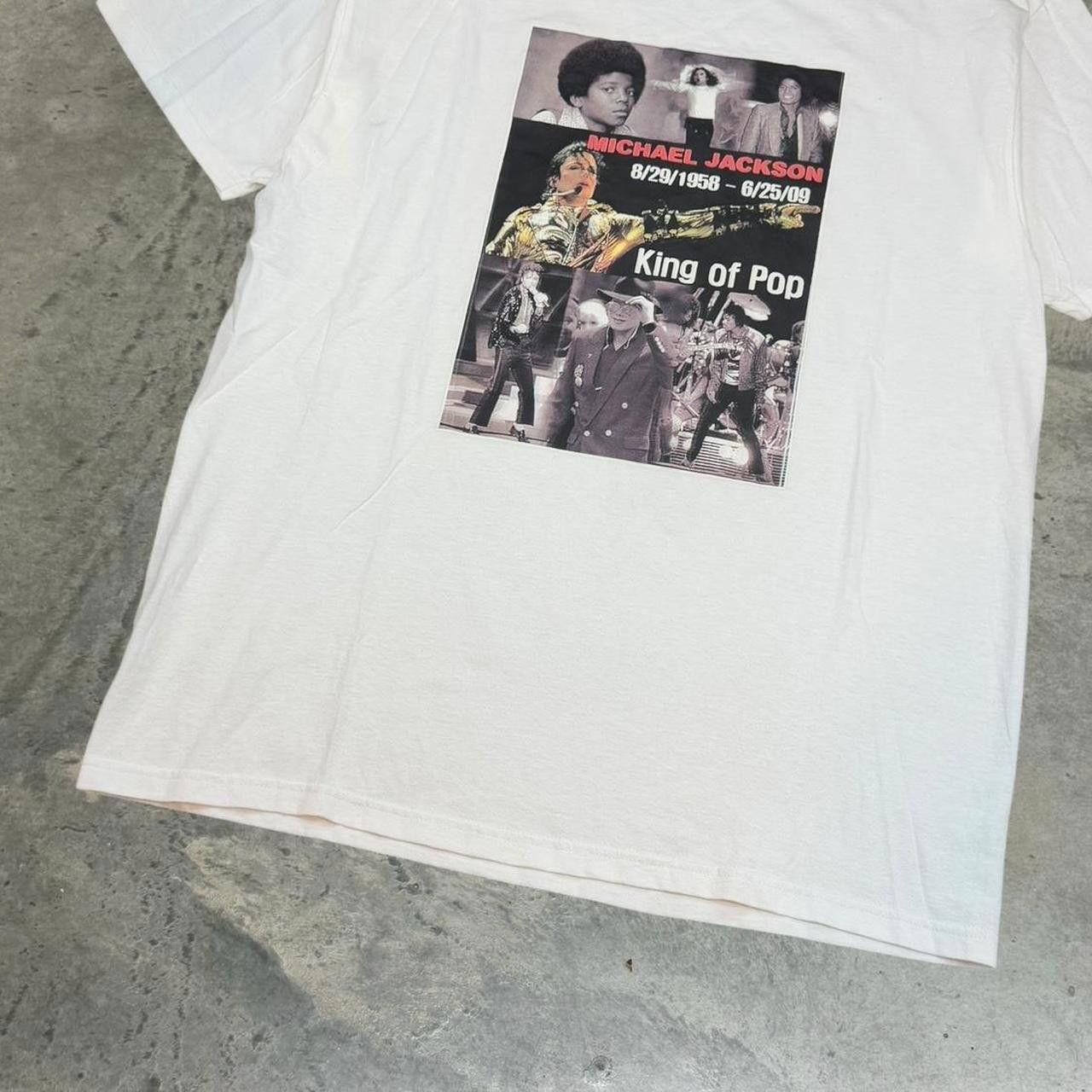 Anvil Anvil Men's White and Black Tshirt Size US XL / EU 56 / 4 - 2 Thumbnail