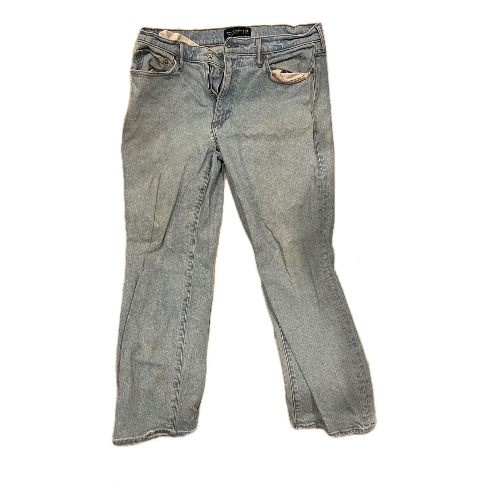 Abercrombie & Fitch Abercrombie & Fitch Vintage Athletic Loose Jeans Mens 36x32 Size US 36 / EU 52 - 1 Thumbnail