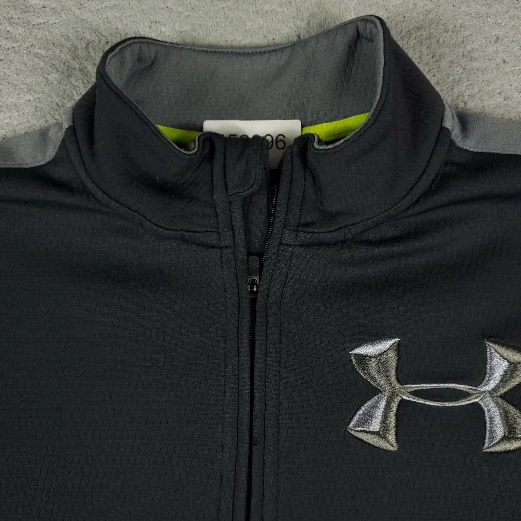 Under Armour Under Armour Mens Medium Black 1/4 Zip Up Pullover Sweatshirt Size US M / EU 48-50 / 2 - 2 Thumbnail