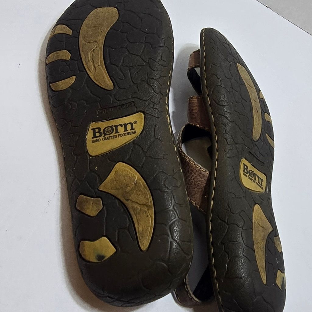 Born Born Brown Strappy Sandals Size US 10 / IT 40 - 5 Thumbnail