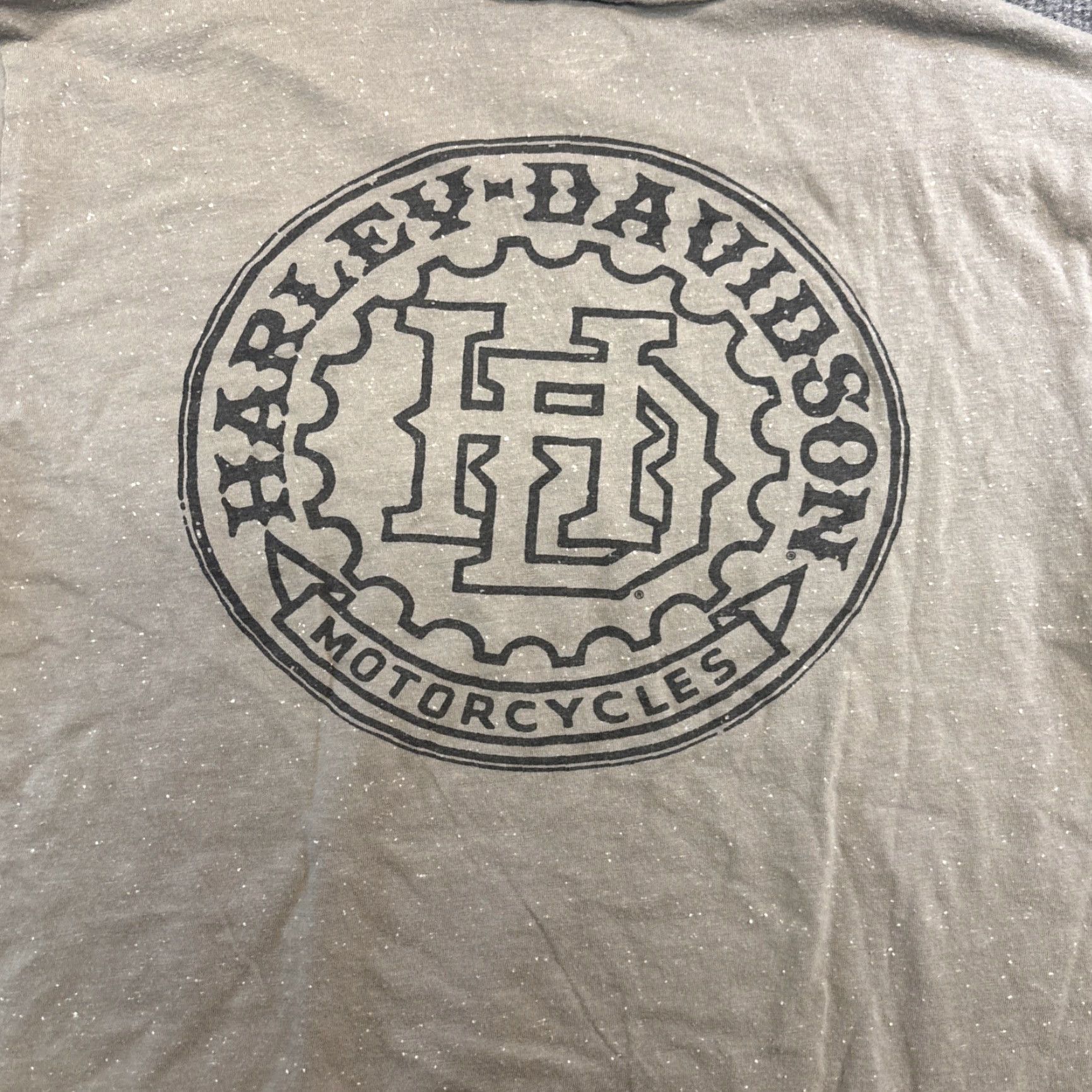Harley Davidson Harley-Davidson Gearhead Shirt Women’s M Gray Cotton T-Shirt Motorcycle Crew Neck Short Sleeve Unisex Adults Regular Fit -men? Size M / US 6-8 / IT 42-44 - 6 Thumbnail