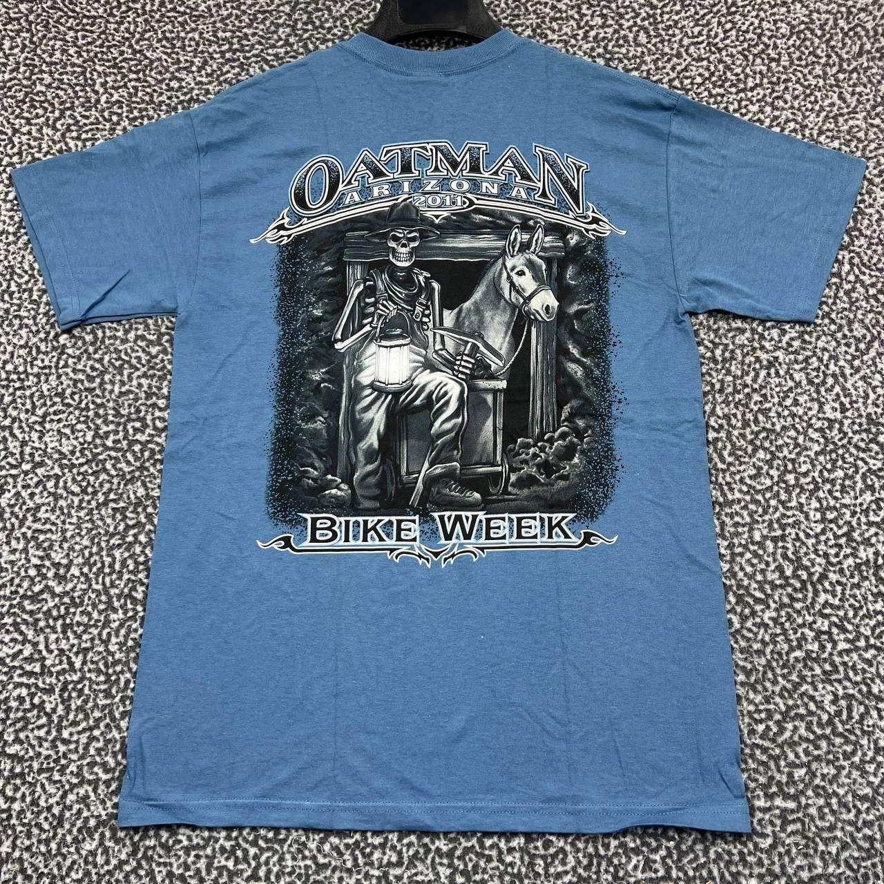 Gildan Vintage Oatman Arizona Bike Week Shirt Men M Deadstock New Size US M / EU 48-50 / 2 - 1 Thumbnail