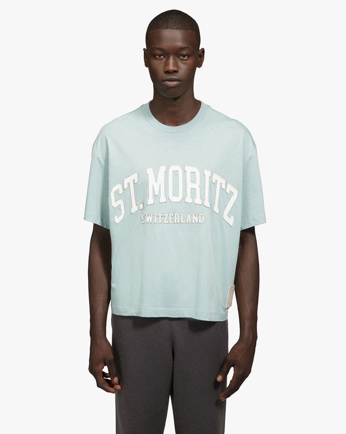 Bally o1y1224 Short Sleeves Cotton T-Shirt in Sage Green Size US S / EU 44-46 / 1 - 2 Thumbnail