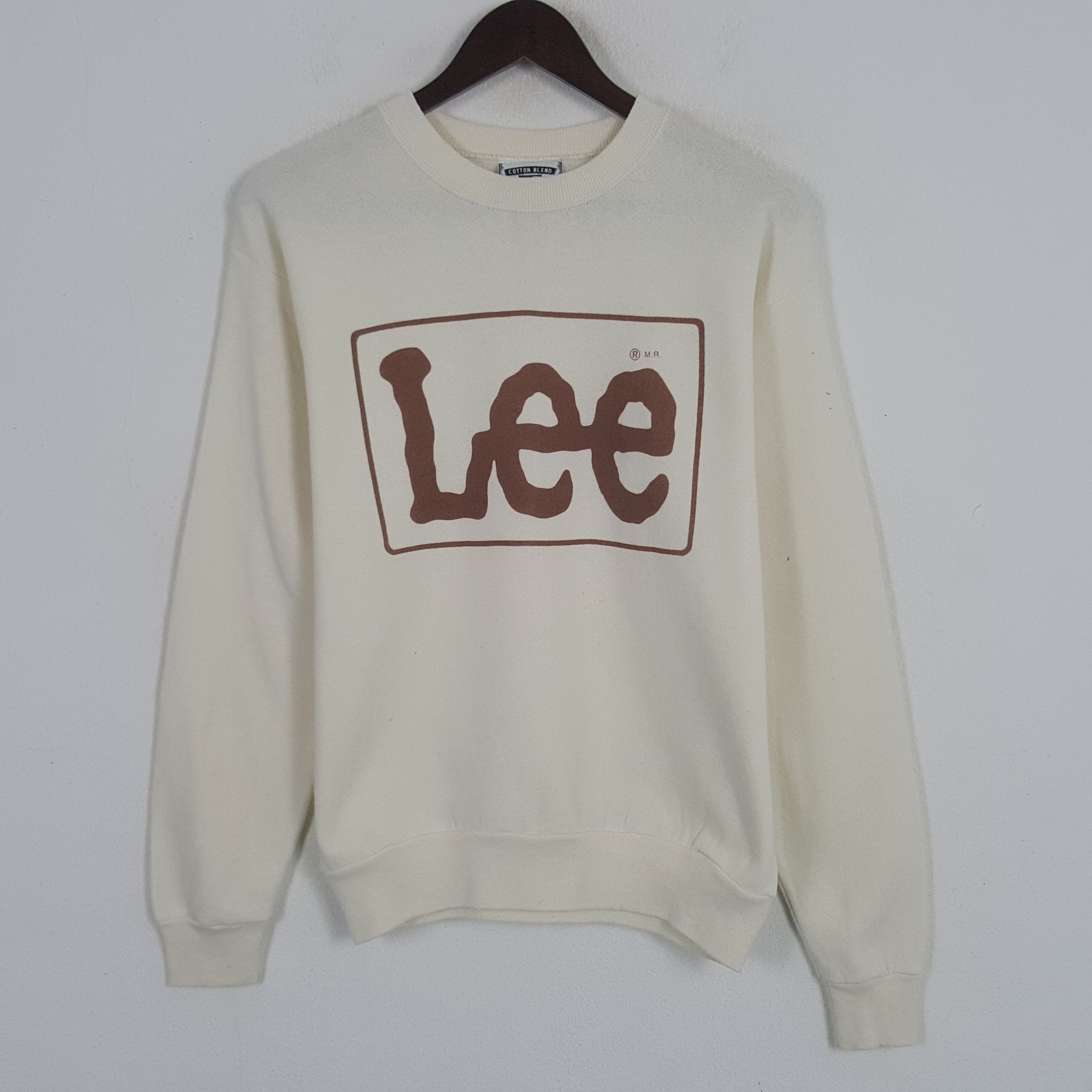 Lee × Vintage Vintage Lee Logo Sweatshirt Size US S / EU 44-46 / 1 - 1 Thumbnail