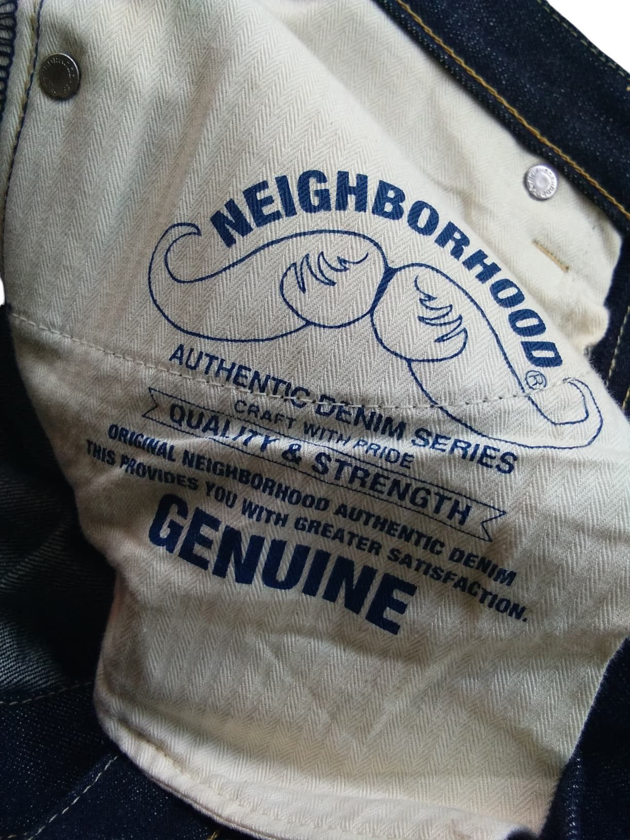 Kapital NEIGHBORHOOD SELVEDGE JEANS JAPANESE DESIGNER DENIM Size US 32 / EU 48 - 14 Thumbnail