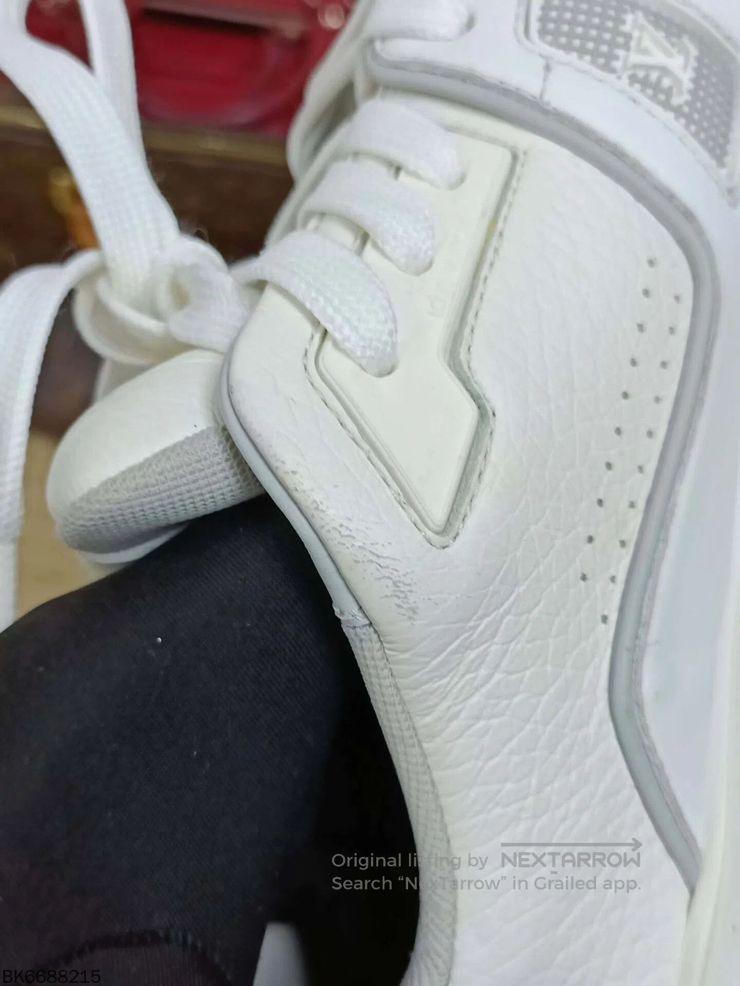Louis Vuitton louis vuitton trainer leather sneakers 5.5. Size US 5.5 / EU 38 - 6 Thumbnail