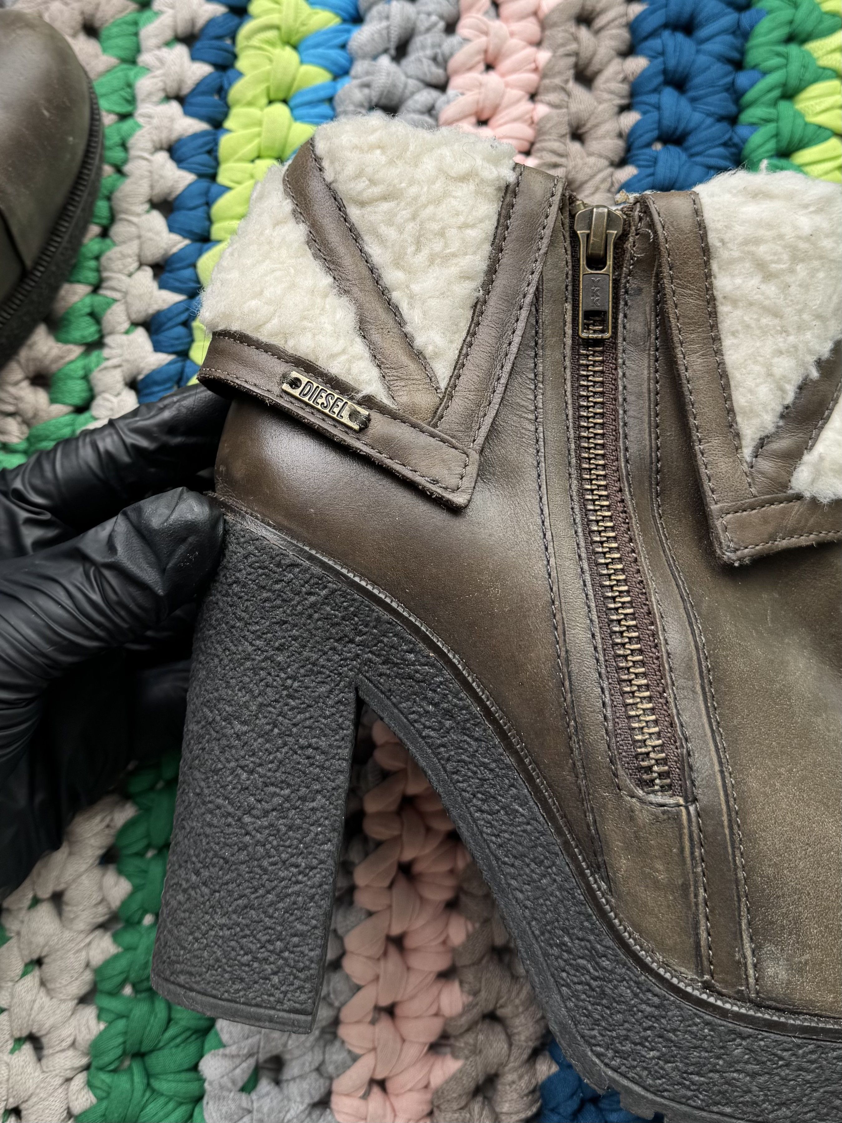 Diesel Diesel Vintage Boots (V247)(D10) Size US 6 / IT 36 - 9 Thumbnail