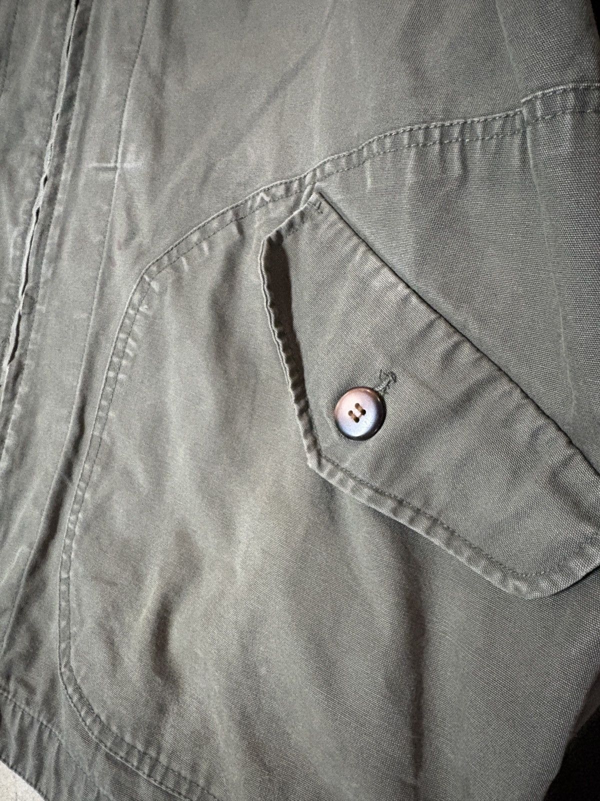 Woolrich Woolen Mills VTG 90s Woolrich Work Detroit Style Jacket Faded Olive Green Size US L / EU 52-54 / 3 - 3 Thumbnail