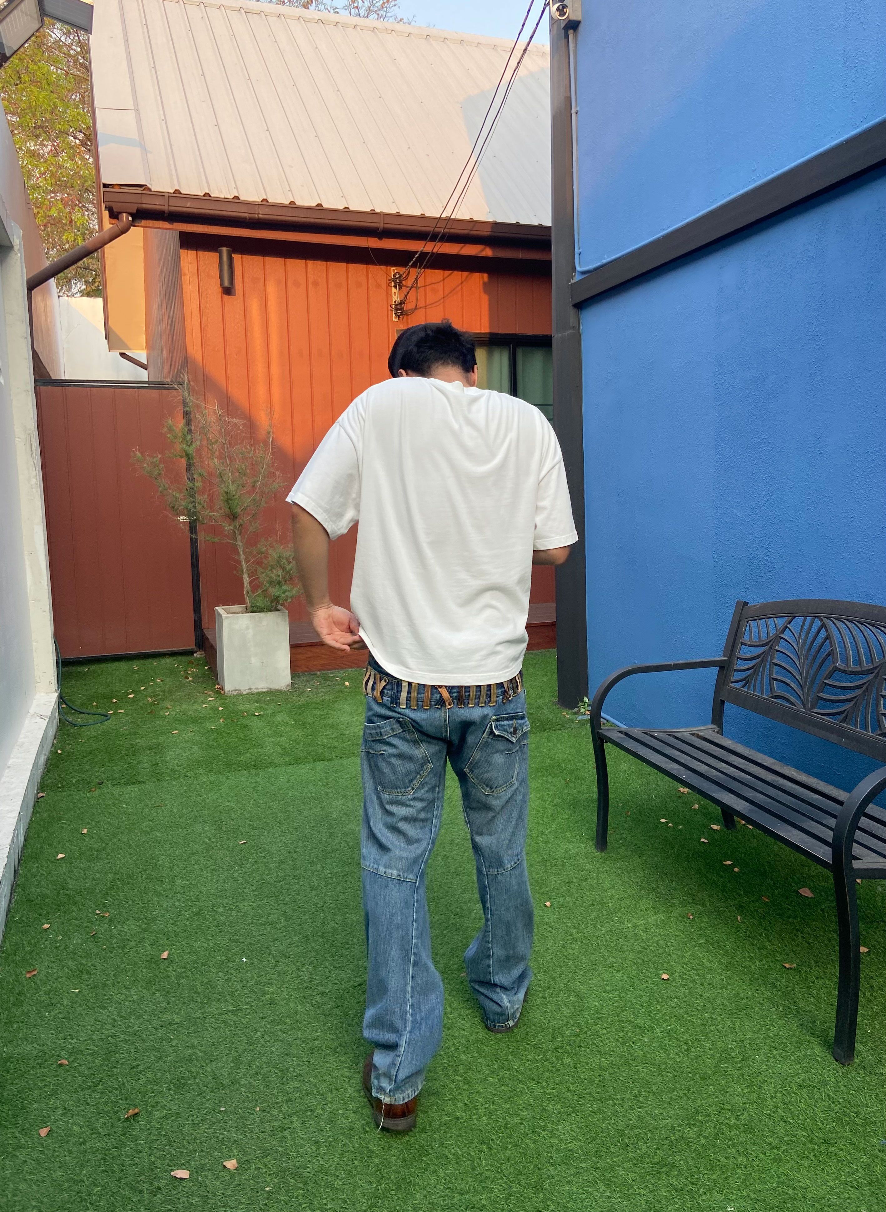 Japanese Brand Vintage breathmint by brthbreath double waist jeans Size US 32 / EU 48 - 16 Thumbnail