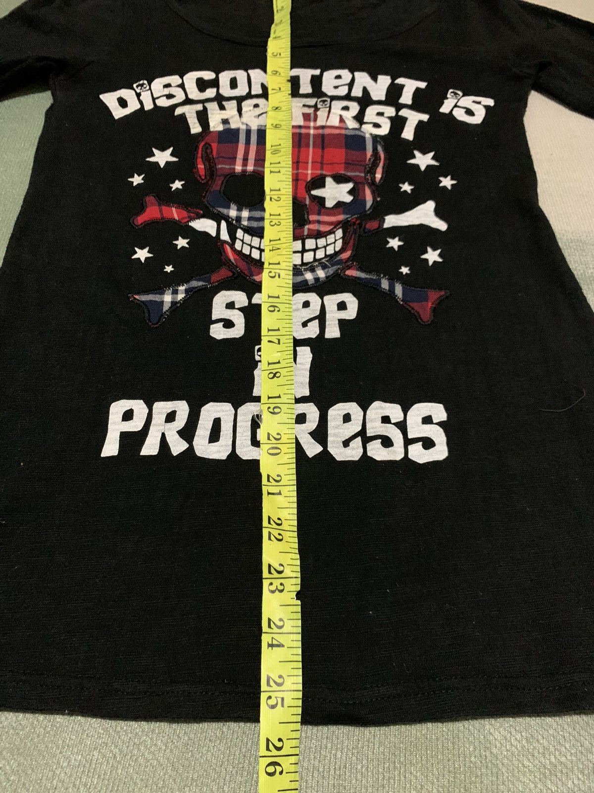 Japanese Brand Japanese Brand Skull Logo Sleeve Shirt design rare Size M / US 6-8 / IT 42-44 - 14 Thumbnail