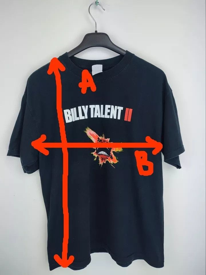Vintage Billy Talent 2 vintage shirt Size L Size US L / EU 52-54 / 3 - 8 Thumbnail
