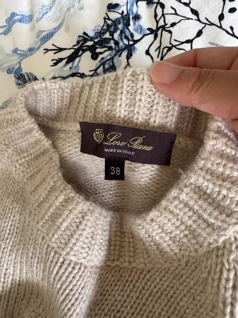Loro Piana LORO PIANA Cashmere sweater Size S / US 4 / IT 40 - 3 Thumbnail