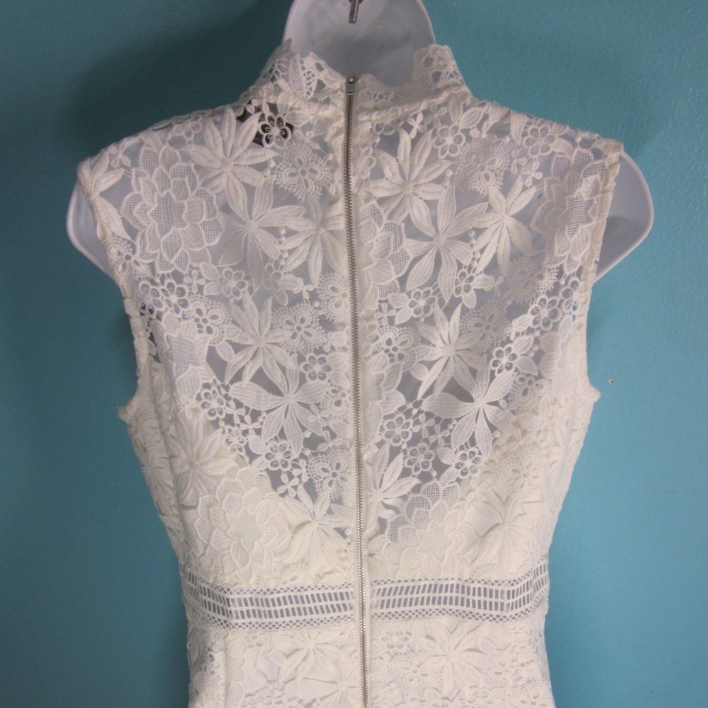 Other Bardot White Lace Dress Size 8 US Size M / US 6-8 / IT 42-44 - 9 Thumbnail
