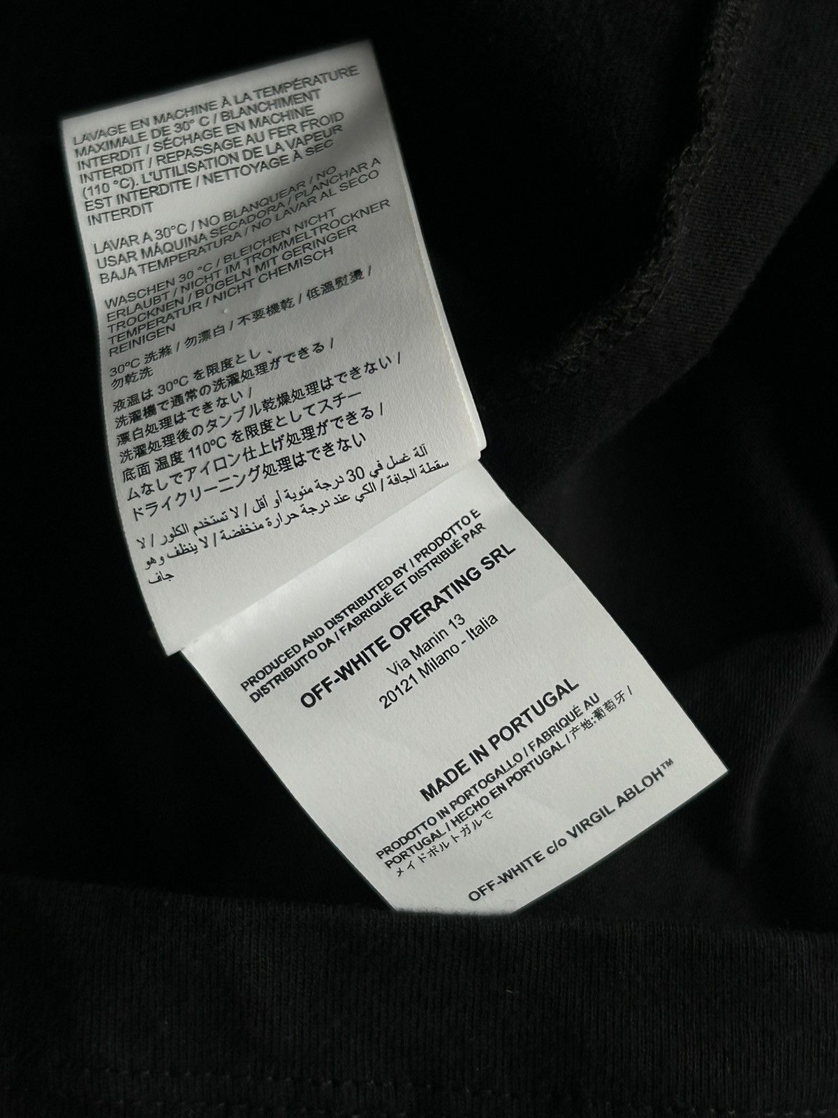 Off-White Off-White Stencil Long Sleeve T-shirt Size US XXS / EU 40 - 10 Thumbnail