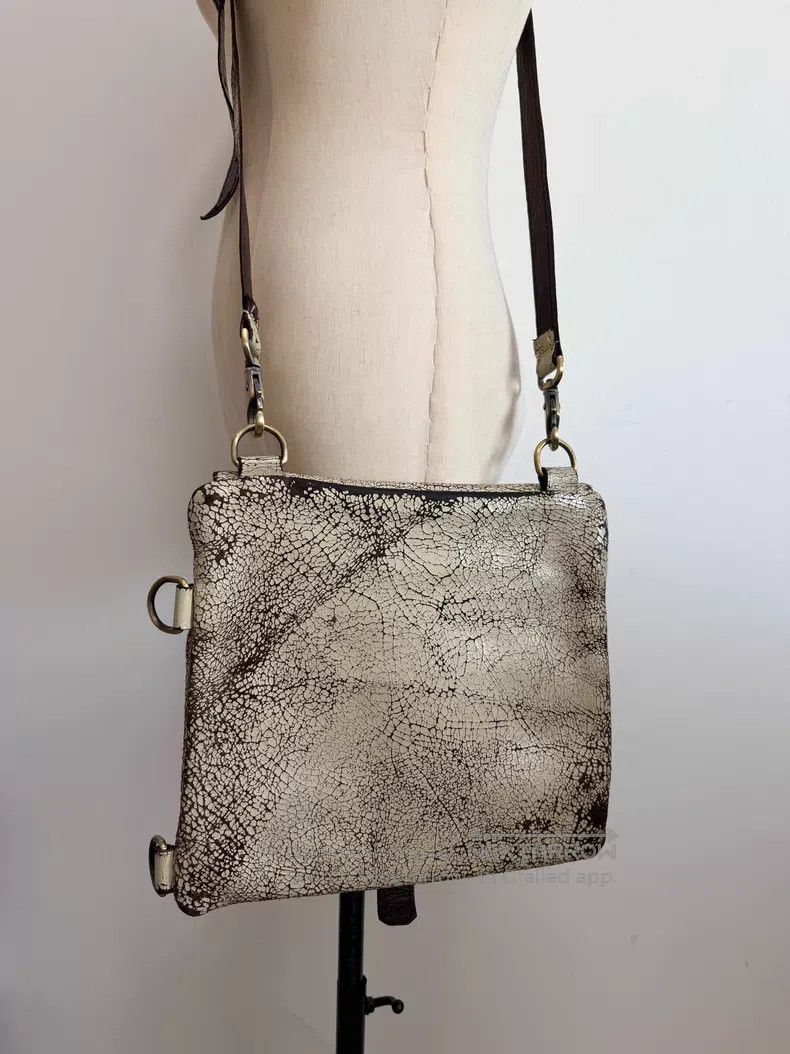 Jas MB Jas M.B cracked texture crossbody bag| Size ONE SIZE - 5 Thumbnail